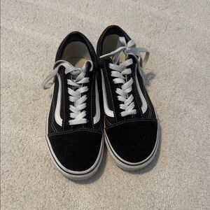 Vans Black and White Sneakers